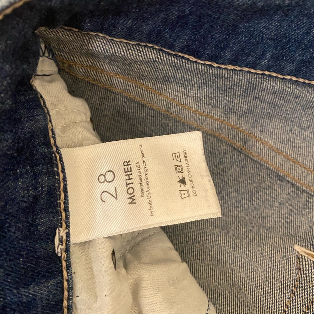 MOTHER Blue Flare & Wide Leg Jeans - Picture 9 of 13